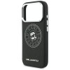 Etui Karl Lagerfeld Point & Karl Sketch  MagSafe do iPhone 17 Pro Max czarny